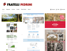 Tablet Screenshot of fratellipedrini.com